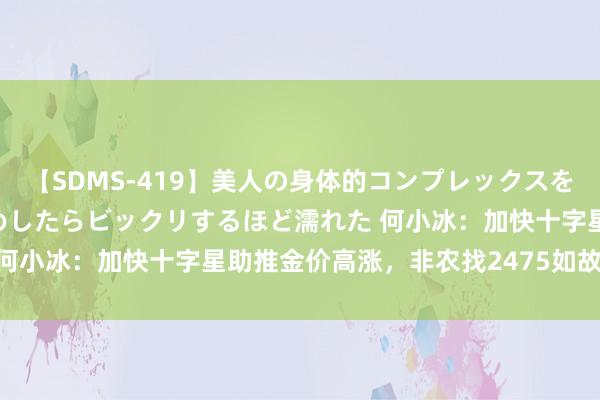 【SDMS-419】美人の身体的コンプレックスを、じっくり弄って羞恥責めしたらビックリするほど濡れた 何小冰：加快十字星助推金价高涨，非农找2475如故2494